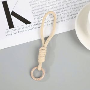 Wholesale Custom Hot Sale Hand Woven Keychain New Braided Rope Keychain Car Key Pendant Keyring - Product Image 5
