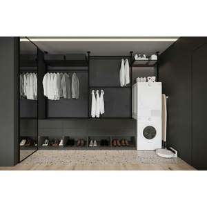 High Quality Custom Luxury Solid Wood <b>Wardrobe</b> Italy Style Luxury Modern Closet for Bedroom Walkin Cupboard Clothes Storage - Product Image 1