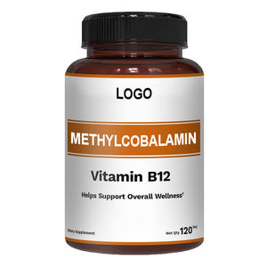 Capsules de méthylcobalamine (vitamine B12) OEM/ODM pour adultes et végétariens - Soutien énergétique et amélioration de l'humeur pour les nouveau-nés - Marque privée personnalisable - Product Image 1