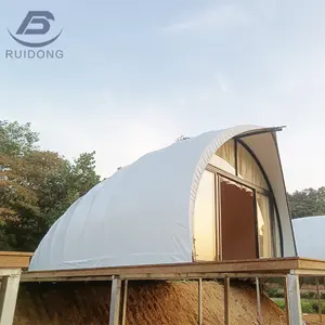 2024 Hot Sale Popular Wholesale Luxury Shell Shape Glamping Hotel Resort House Party Events Tents For Camping Outdoor 6-8 Person