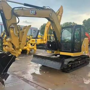 Motor original a bajo precio, miniexcavadora CAT 307,5 usada, excavadora original de 7 toneladas con perfectas condiciones de trabajo a la venta - Product Image 5