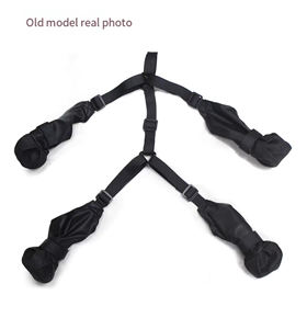 गर्म बिक्री वाले शीतकालीन कुत्ते जूते वाटरप्रूफ और विरोधी पर्ची ठोस पैटर्न पालतू जानवरों को गर्म रखने के लिए एंटी गंदा - Product Image 6