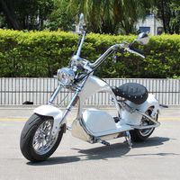 Rooder Mangosteen Sara M1ps Citycoco Chopper ElektroRoller Scooter 72v 4000w 80 km/saat COC toptan fiyat