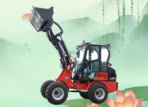 Caser L10 EPA CE phê duyệt mini bánh xe tải 4 bánh xe Ổ Đĩa nông nghiệp nhỏ gọn mini loader Chất lượng cao - Product Image 2
