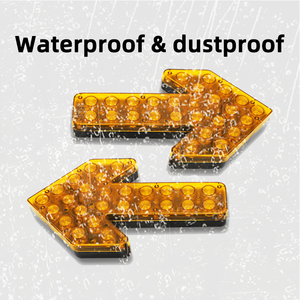 Feu de signalisation directionnel à LED en PC/ABS, protection IP65, portable, rechargeable, magnétique, clignotant, pour situations d'urgence - Product Image 3