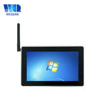7 pouces 1024*600 Lcd panneau intégré Pc N100 J6412 I3 I5 I7 double Lan double Com Win10 Linux Ubuntu Vesa panneau industriel Pc
