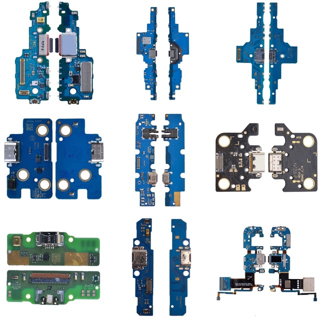 Suitable for Samsung S8 S9 S21 S22 S23 Tail Plug Small Board Suitable for Samsung Note 8 9 10 20 Charging Port with PCB Board