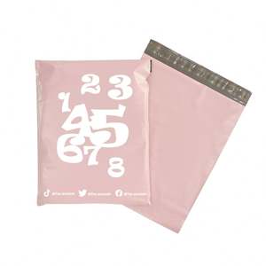 Bolsa de Correo de Polietileno Biodegradable Personalizada del Fabricante, Bolsa de Correo Compostable, Embalaje de Envío, Bolsa de Plástico para Envíos de Ropa - Product Image 1