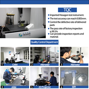 High Precision Custom Made <strong>CNC</strong> Machining/Machined Aluminum/Steel/Copper/Brass Parts OEM &amp; ODM Service Factory Price - Product Image 3