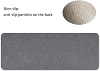 Tapis de bureau personnalisé en feutre épais de 3 mm, tapis de protection antidérapant pour bureau, tapis de jeu écologique 800x400 mm, accessoire de décoration de table
