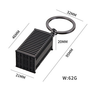 Porte-clés en métal miniature créatif personnalisé, accessoires suspendus pour la publicité des sociétés de transport, cadeaux - Product Image 5