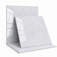 Carrelage en porcelaine aspect marbre gris argenté 600x1200mm, moderne, facile à nettoyer, imperméable, pour sol, mur, salon, salle de bain, couloir, hôtel