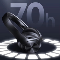 USAMS YH21 Earphone olahraga nirkabel, Headphone Bluetooth Handsfree TWS BT 5.3 untuk bermain game