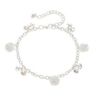 Tobillera de Aleación Minimalista Estilo Europeo-Americano con Piedra Natural, Diseño Geométrico de Estrella Inspirado en Corea, a la Moda para Mujer - Product Image 6