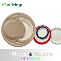 Boîte à salade personnalisée à clapet en Fiber végétale, boîte en papier de pulpe jetable à emporter, boîtes à micro-ondes Eco Bento Togo
