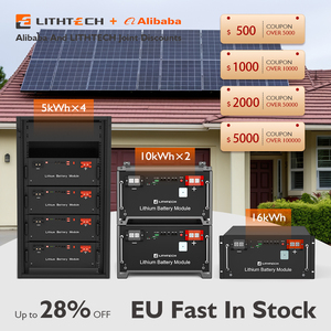 6500 chu kỳ 5KW 10KW LiFePO4 Pin 51.2V <span class=keywords><strong>48V</strong></span> 300ah 100Ah 200AH BMS biến tần Lithium Ion lưu trữ năng lượng pin năng lượng mặt trời gói - Product Image 3