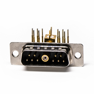 90 תואר כוח D-SUB 11w1 זכר מחבר עם rf קואקסיאלי פין - Product Image 3