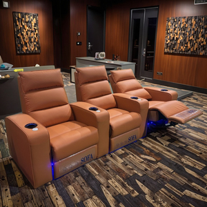 Direkter Fabrik verkauf Stuhl Moderne Heimkino-Sitze Leders essel Elektrischer Sitz für Heimkino - Product Image 5