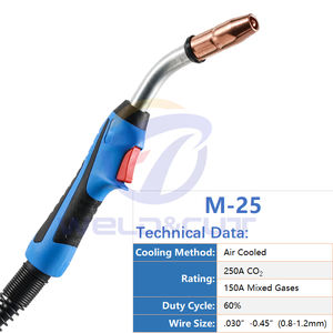 <span class=keywords><strong>Miller</strong></span> M-25 Hava Soğutmalı 250A Mig Kaynak Tabancası - Product Image 2