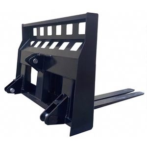 งาคีบพาเลทขนาดเล็กสำหรับรถตักหน้ารถขุด/อุปกรณ์ติดตั้งรถยกแบบสกิดสเตียร์ - Product Image 3