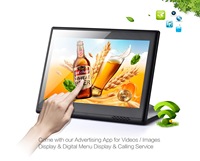 L-Form 10,1 Zoll IPS Touchscreen 2+16GB Android Tablet NFC Kamera USB-C/Anschlüsse 1 Jahr Garantie für Restaurant/Bank/Hotel