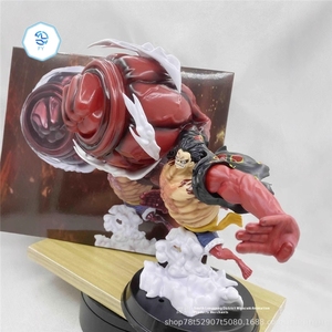 Vente en gros d'une seule pièce Phantom Luffy figurine modèle grand singe roi pistolet gros poing PVC jouet congelé ensemble de personnages - Product Image 5