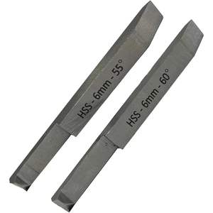 Double End Internal & External Threading HSS <b>Tool</b> Set for Lathe Machine 6x6mm Shank Turning <b>Tools</b> - Product Image 2