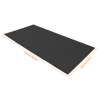 Revêtement de sol pour bateau en mousse EVA marine au charbon KensFoam pour découpe CNC