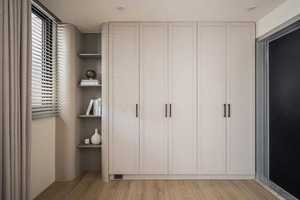 Armoire shaker vert sauge du sol au plafond avec étagères intégrées - Product Image 4