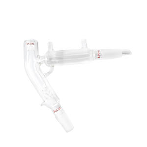 Adattatore di collegamento per distillazione a 3 vie per apparato di distillazione in vetreria da laboratorio con testa di distillazione di chimica organica - Product Image 6