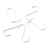Heli Spring Manufacturers' S-Hook en fil d'acier inoxydable en forme de S, ressort de compression et d'extension en spirale argenté pour applications automobiles