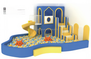 OEM gioco di ruolo da parco giochi al coperto morbido personalizzato fingere giochi casa e ristorante divertente attrezzatura Soft Play genitore-bambino - Product Image 5