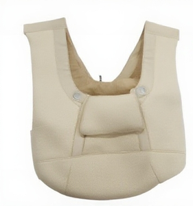 OEM Extra-Large White Dog Sling Carrier Pet Bag Cotton Lining Waterproof Breathable Design Portable Foldable - Product Image 1