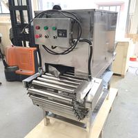 Industriële roestvrijstalen elektrische uienpeller voor commerciële voedselverwerking