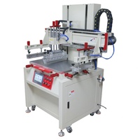 Nouvelle machine d'impression sérigraphique semi-automatique avec écran tactile pour l'impression de sacs en plastique, boîtes d'emballage, tubes et cartes