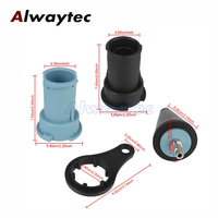 Manomètre de pression de réservoir d'eau de voiture, testeur de pression de radiateur, détecteur de fuite, outil de test, testeur de type vide, kit de test du système de refroidissement