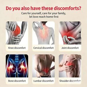 لاصقات مرهم العلاج المغناطيسي بالأشعة تحت الحمراء البعيدة - 8 قطع، لاصقات مرهمية قابلة للتنفس لتوفير الراحة اليومية للعضلات والمفاصل - Product Image 4