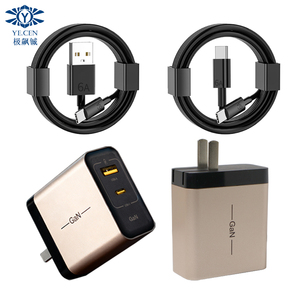 Chargeur double port GaN entièrement compatible pour Huawei Xiaomi Honor Redmi OPPO VIVO Realme <span class=keywords><strong>Apple</strong></span> Samsung Nubia Téléphone Tablette Ordinateur portable - Product Image 1