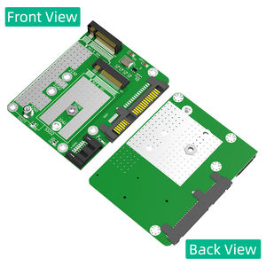 نسخة جديدة مزدوجة <span class=keywords><strong>M</strong></span>.2(NGFF) SSD إلى محول SATA3 مزدوج - Product Image 2