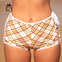 Vente en gros nouvelle mode de bikini 2 pièces pour femmes ensemble de maillots de bain bandeau avec bas taille haute et motif imprimé