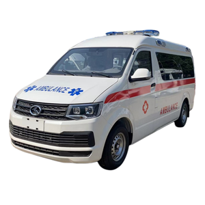 Véhicule d'ambulance d'urgence manuel à essence Jinlong de haute qualité, nouveau modèle, avec équipement médical et toit surélevé, pour les services médicaux gouvernementaux - Product Image 1