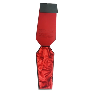 장례식 관 장난감 할로윈 및 고스 액세서리 와인 포장 상자 - Product Image 6