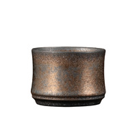 Tasse à café en céramique vintage en grès, tasse créative en porcelaine pour latte art, dégustation de thé, eau, lait, pour l'extérieur