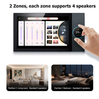 Panel de Control Inteligente Q10-pro Tuya para Hogares Inteligentes y Hoteles con Sistema Android, Hub Zigbee, Funciones WiFi, Dispositivo Central de Domótica