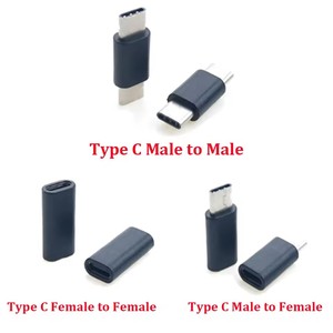 Conector de adaptador convertidor de USB tipo C macho a hembra de 2, 2, 2, 2, 2, para teléfono inteligente, Samsung, <span class=keywords><strong>Xiaomi</strong></span>, Huawei - Product Image 1