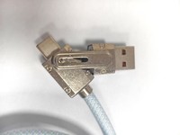 Cable de Carga Rápida 4 en 1 con Trenzado de Nailon para iOS, Cámara y Computadora, Cable Cargador Multi-Dispositivo al por Mayor