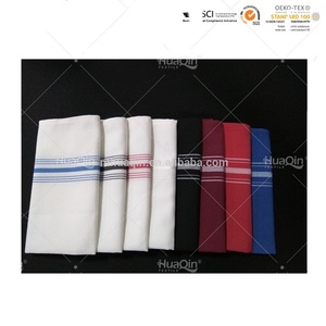 Commercio all'ingrosso a buon mercato striscia tovagliolo tovaglie <span class=keywords><strong>verde</strong></span> chiaro-bianco 12S x 12S Spun poliestere bistrot tovaglioli cena ristorante <span class=keywords><strong>tovaglia</strong></span> - Product Image 6