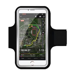 Custom Wholesale 6.5 Inch Nylon Waterproof Arm <b>Bag</b> Wristlet Pu Universal Jogging Outdoor Sports Fitness <b>Running</b> - Product Image 5