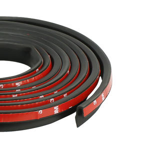 P Tipo P Forma <span class=keywords><strong>Burlete</strong></span> Aislamiento de ruido Sello de goma <span class=keywords><strong>para</strong></span> puertas de automóviles - Product Image 2