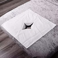 Housses de Massage jetables Ultra douces et Non collantes, couvre-visage/couvre-tête pour Tables de Massage et chaises de Massage